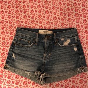 High waisted shorts from Abercrombie
